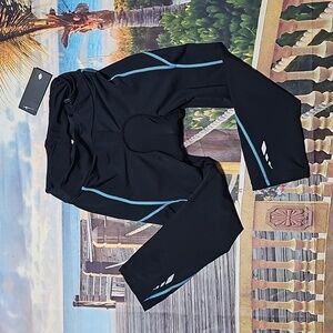 Bele Roy Sports Padded Athletic Cspri Leggings Size Small NWT